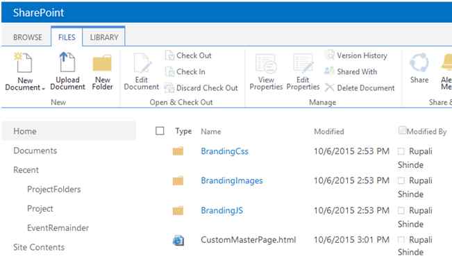 structure at root level